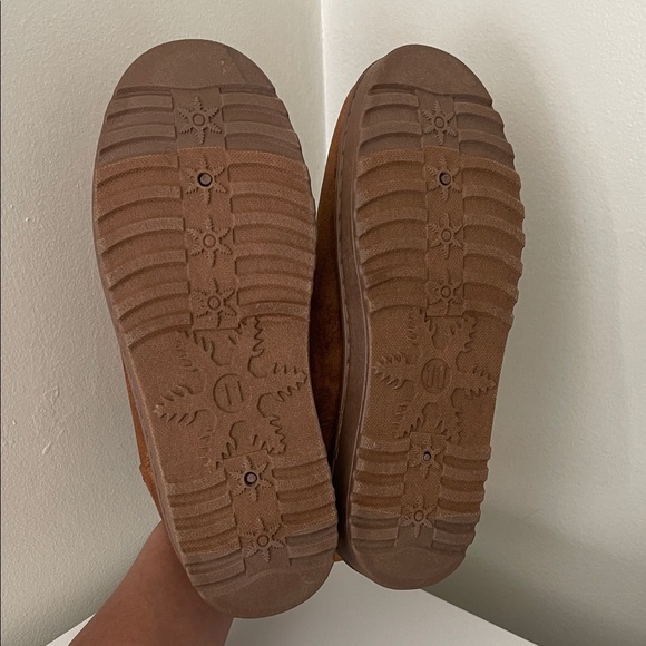 Women's Tan Ankle Boots - Picture 4 of 5